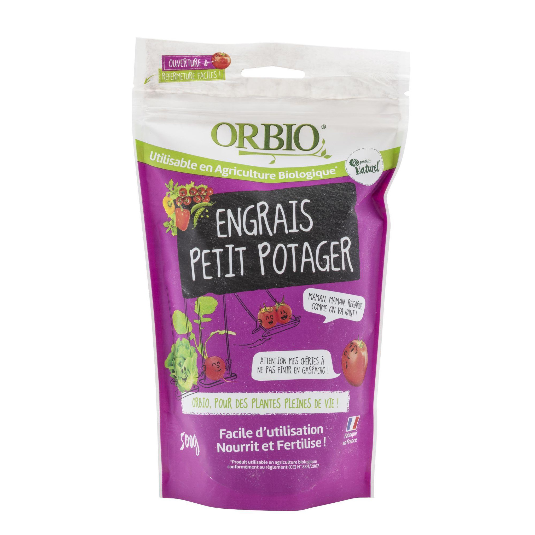 ORBIO Engrais petit potager 500g orbio