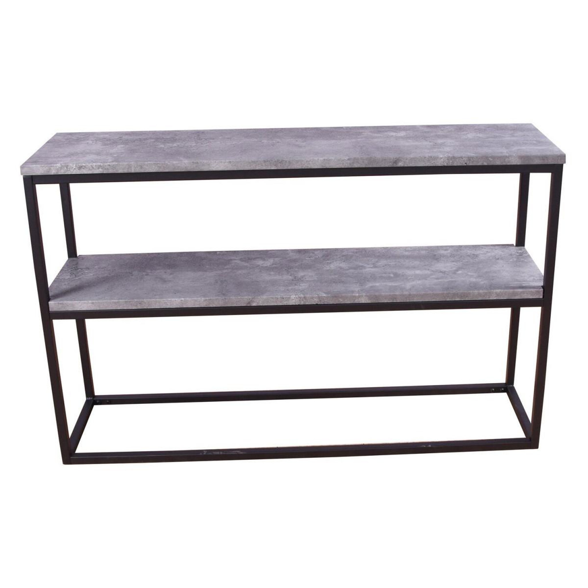 Voir la diapositive 2 : Paris Prix Console design double  rise  110cm gris & noir