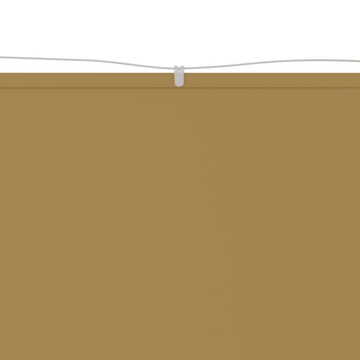 VIDAXL Auvent vertical Beige 140x600 cm Tissu oxford