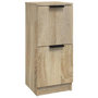 Voir la diapositive 2 : VIDAXL Buffet Chene sonoma 30x30x70 cm Bois d'ingenierie