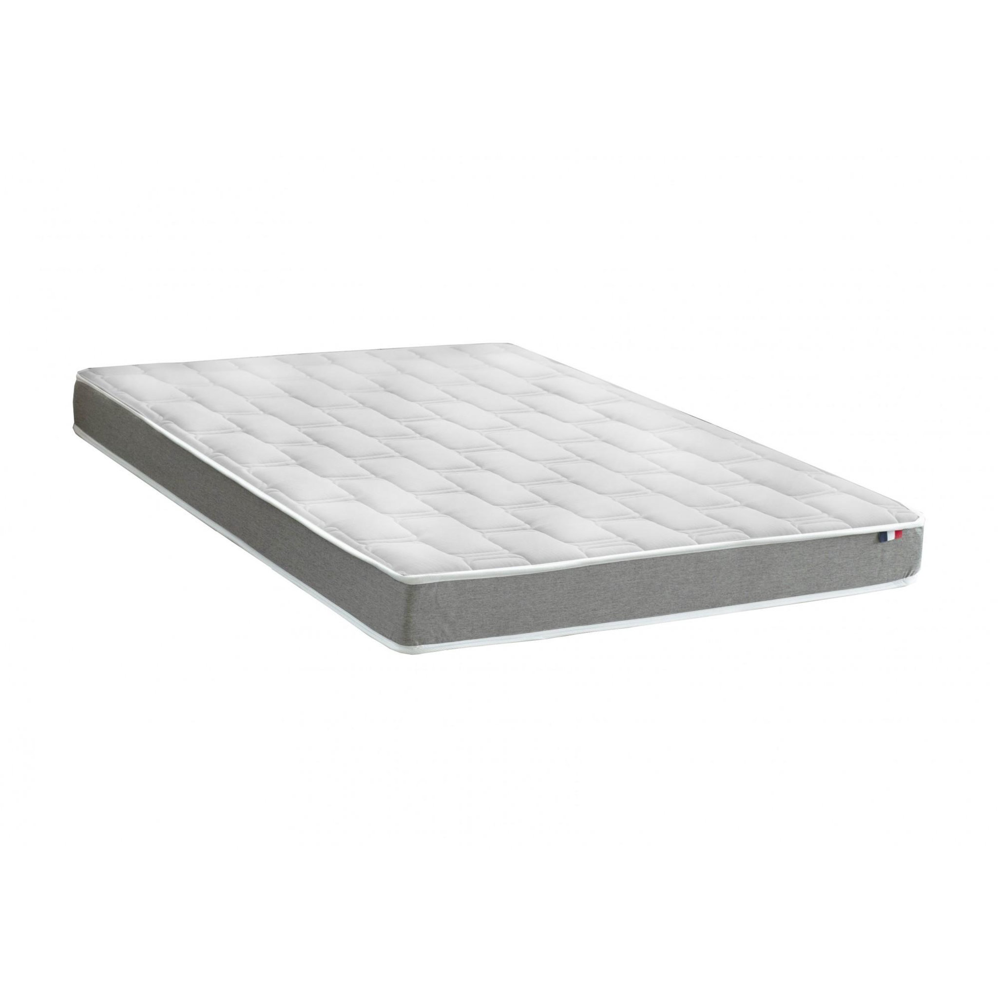 Voir la diapositive 5 : IDLITERIE Ensemble matelas mémoire de forme et mousse HR ZENITH avec sommier - confort français