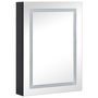 Voir la diapositive 3 : VIDAXL Armoire de salle de bain a miroir LED 50x13x70 cm