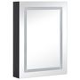 Voir la diapositive 3 : VIDAXL Armoire de salle de bain a miroir LED 50x13x70 cm