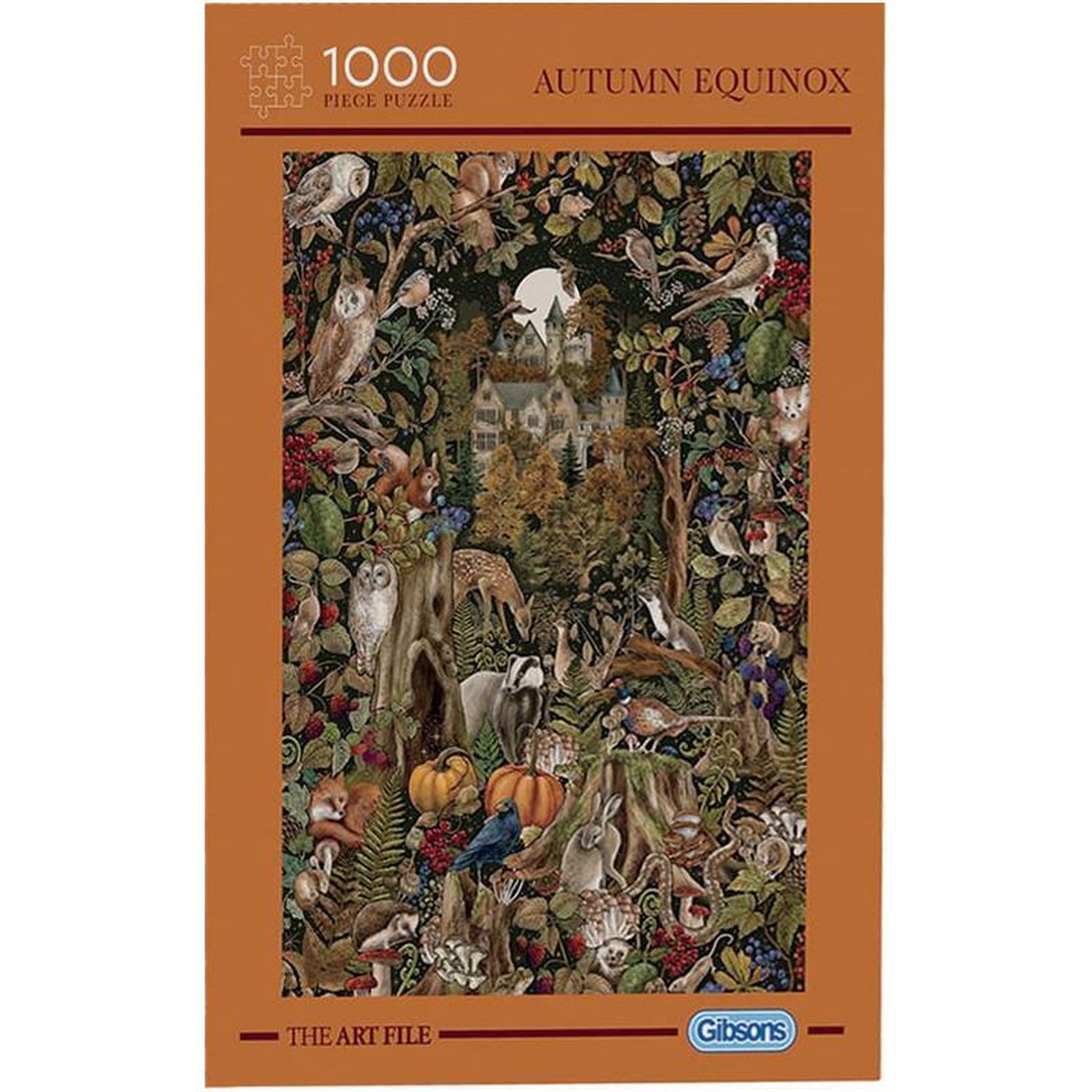 Gibsons Puzzle 1000 pièces Autumn Equinox paysage automne – Gibsons