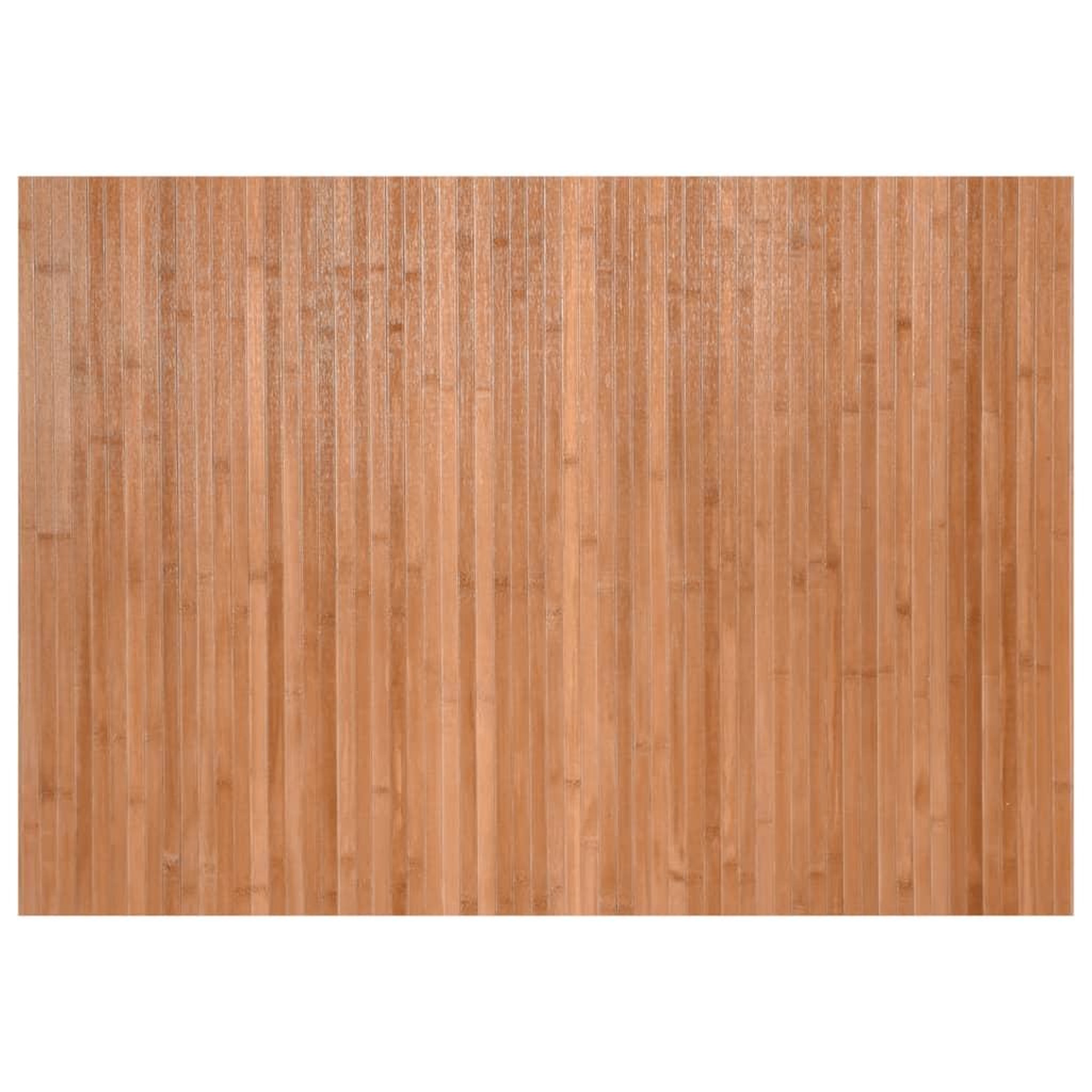 Voir la diapositive 2 : VIDAXL Tapis rectangulaire naturel 70x100 cm bambou