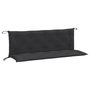 Voir la diapositive 2 : VIDAXL Coussins de banc de jardin lot de 2 anthracite melange tissu