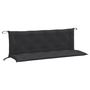 Voir la diapositive 2 : VIDAXL Coussins de banc de jardin lot de 2 anthracite melange tissu