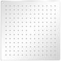 Voir la diapositive 2 : VIDAXL Tete de douche plongeante carree en acier inoxydable 30x30 cm