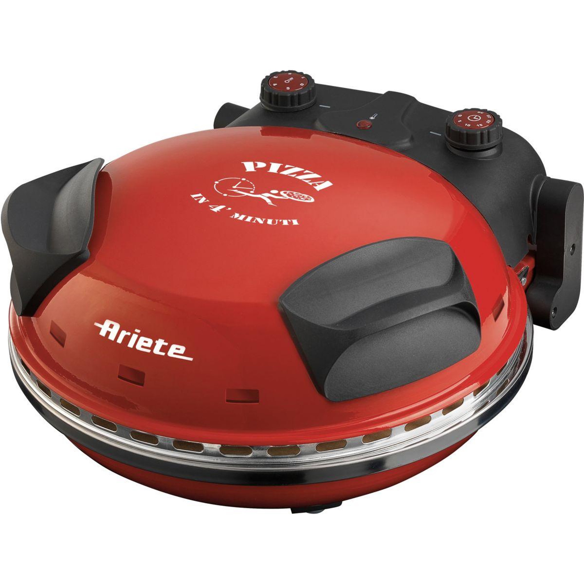 ARIETE Four à pizza électrique Da Gennaro 909ROUGE
