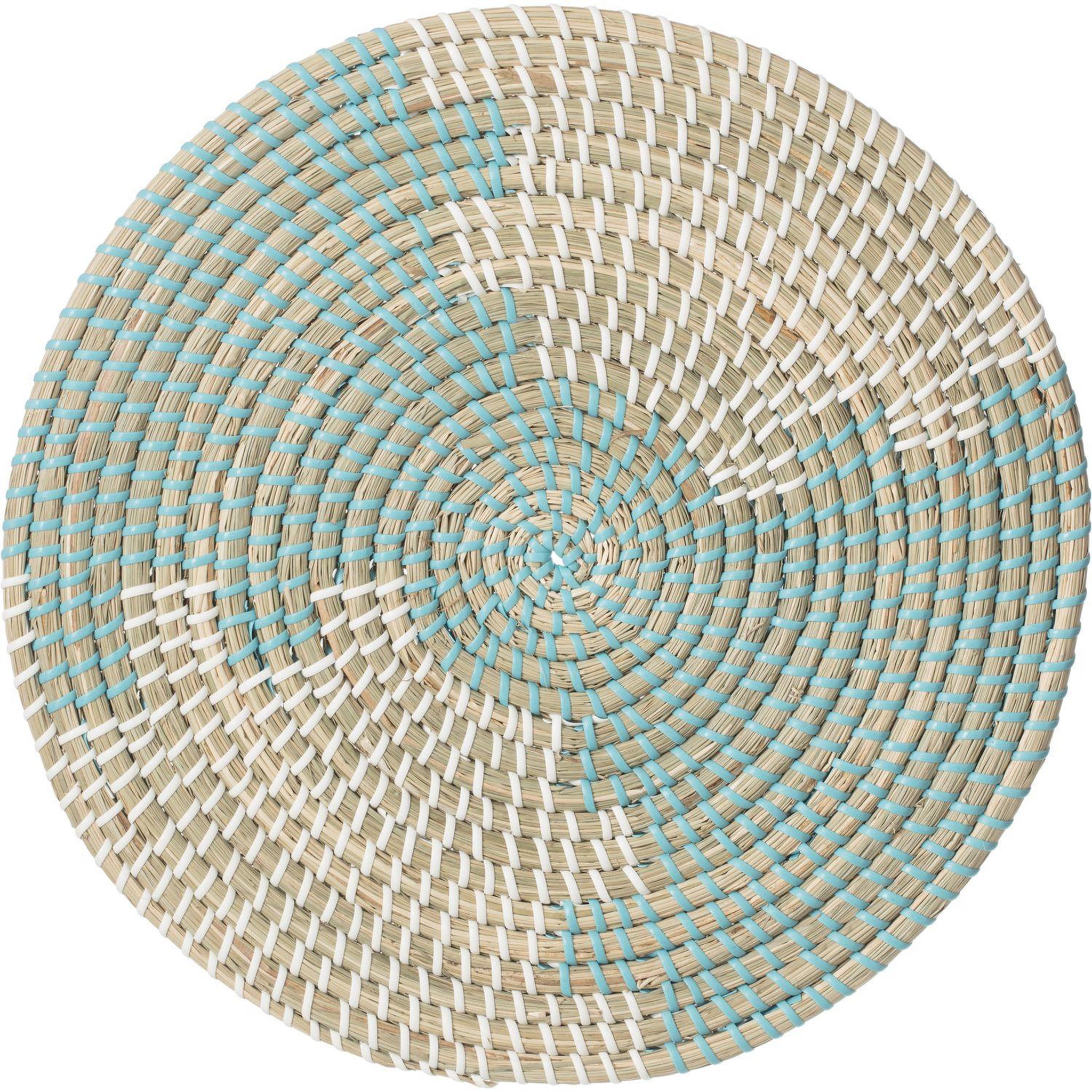 Voir la diapositive 1 : SECRET DE GOURMET Lot 6x Set de table en osier vannerie Mood