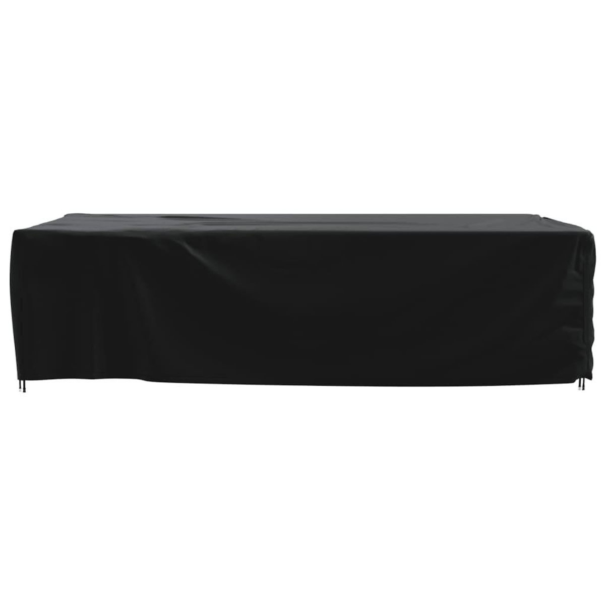 VIDAXL Housse de salon de jardin noir 350x260x90 cm oxford 420D