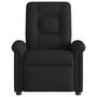 Voir la diapositive 3 : VIDAXL Fauteuil de massage inclinable Noir Tissu