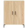 Voir la diapositive 5 : VIDAXL Buffet chene sonoma 69,5x34x90 cm bois d'ingenierie