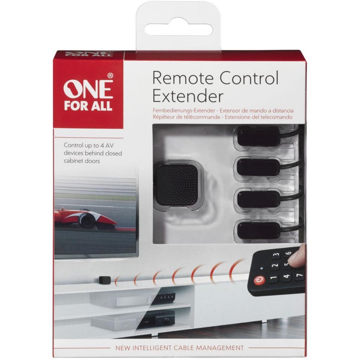 One For All Répéteur de télécommande infrarouge URC1000