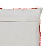 Voir la diapositive 2 : ATMOSPHERA Coussin Déco Tufté  Poppy  50x50cm Orange