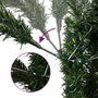 Voir la diapositive 3 : VIDAXL Sapin de Noël artificiel avec pommes de pin et baies 150 cm