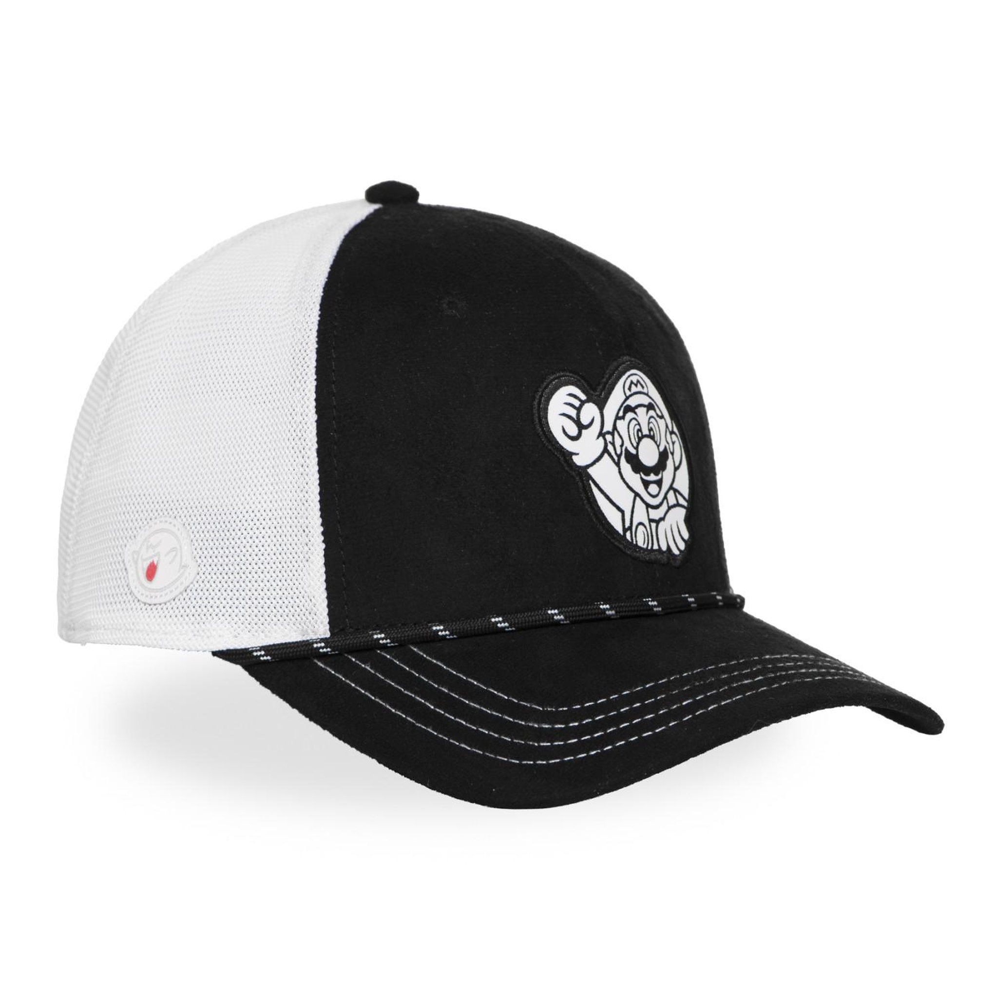 Voir la diapositive 4 : CAPSLAB Casquette prenium semi curved night mario