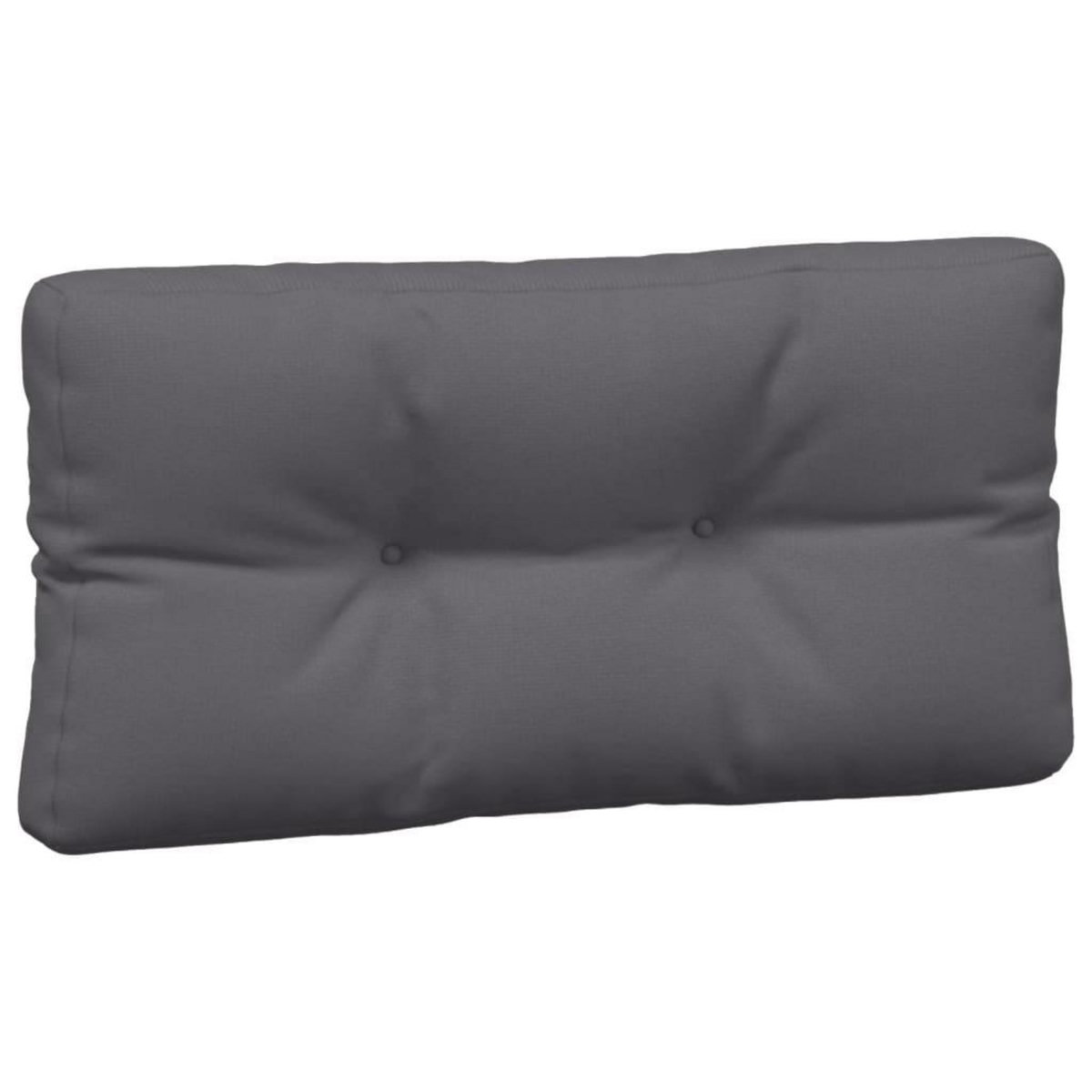 VIDAXL Coussins de palette lot de 3 anthracite tissu