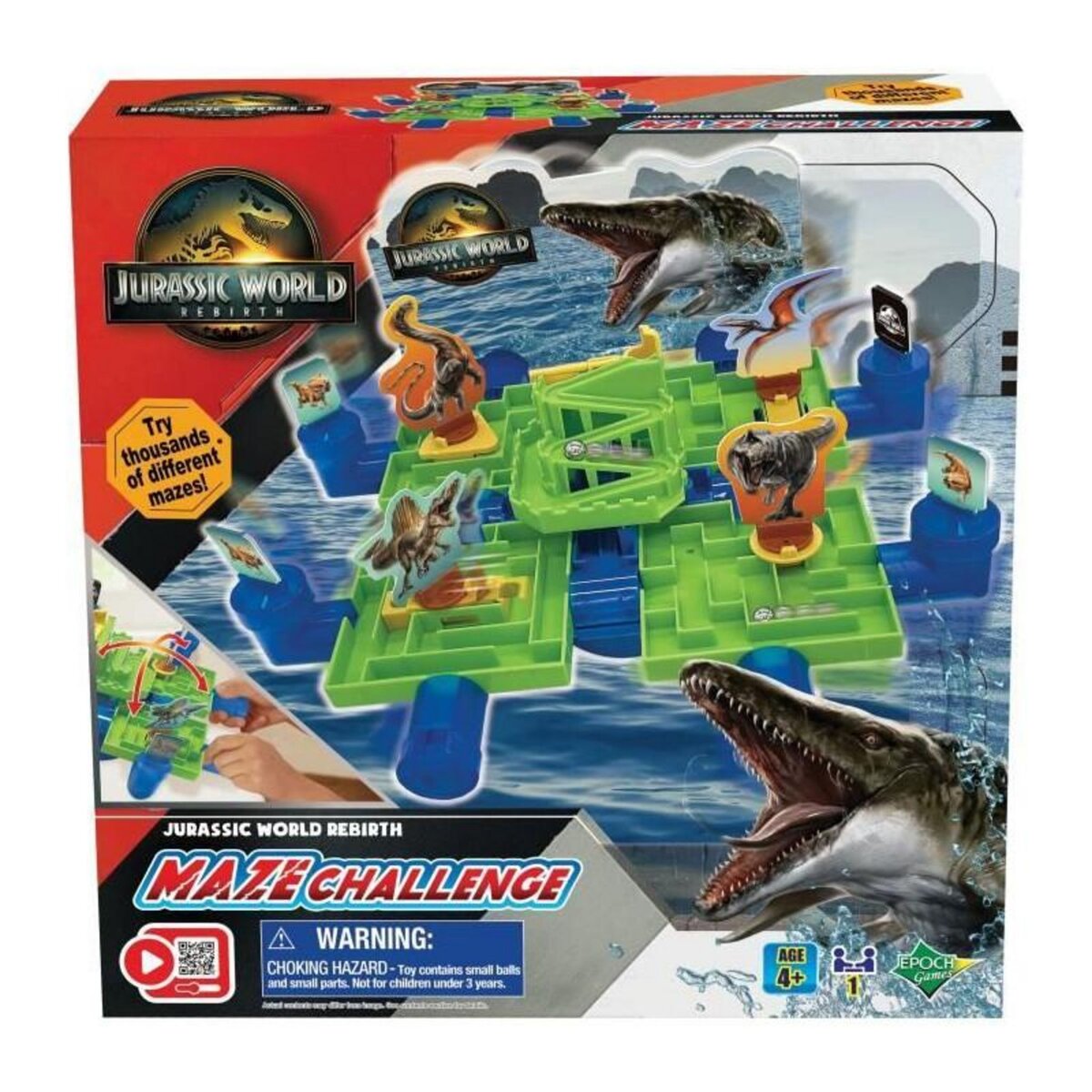 EPOCH Jurassic World – Maze Game - movie - Jeu d'ambiance - EPOCH - Des 4 ans