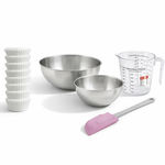 ZENKER Set de 244 ustensiles de pâtisserie moules bols spatule et verre doseur Zenker Smart Pastry