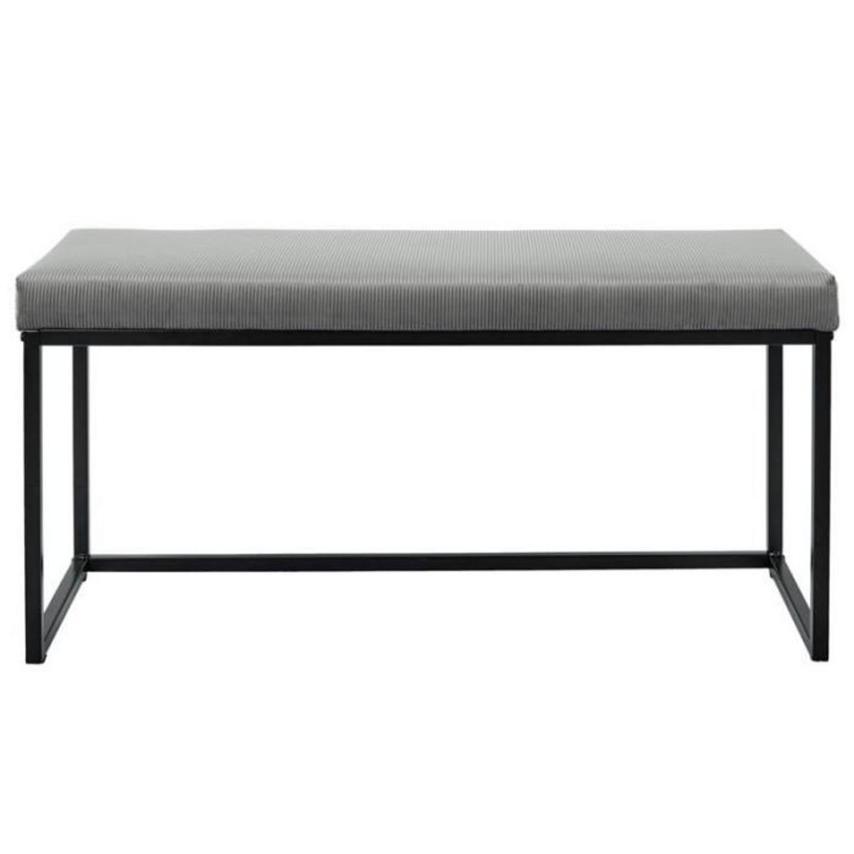 Paris Prix Banc Design  Giulia  100cm Gris