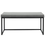 Voir la diapositive 2 : Paris Prix Banc Design  Giulia  100cm Gris