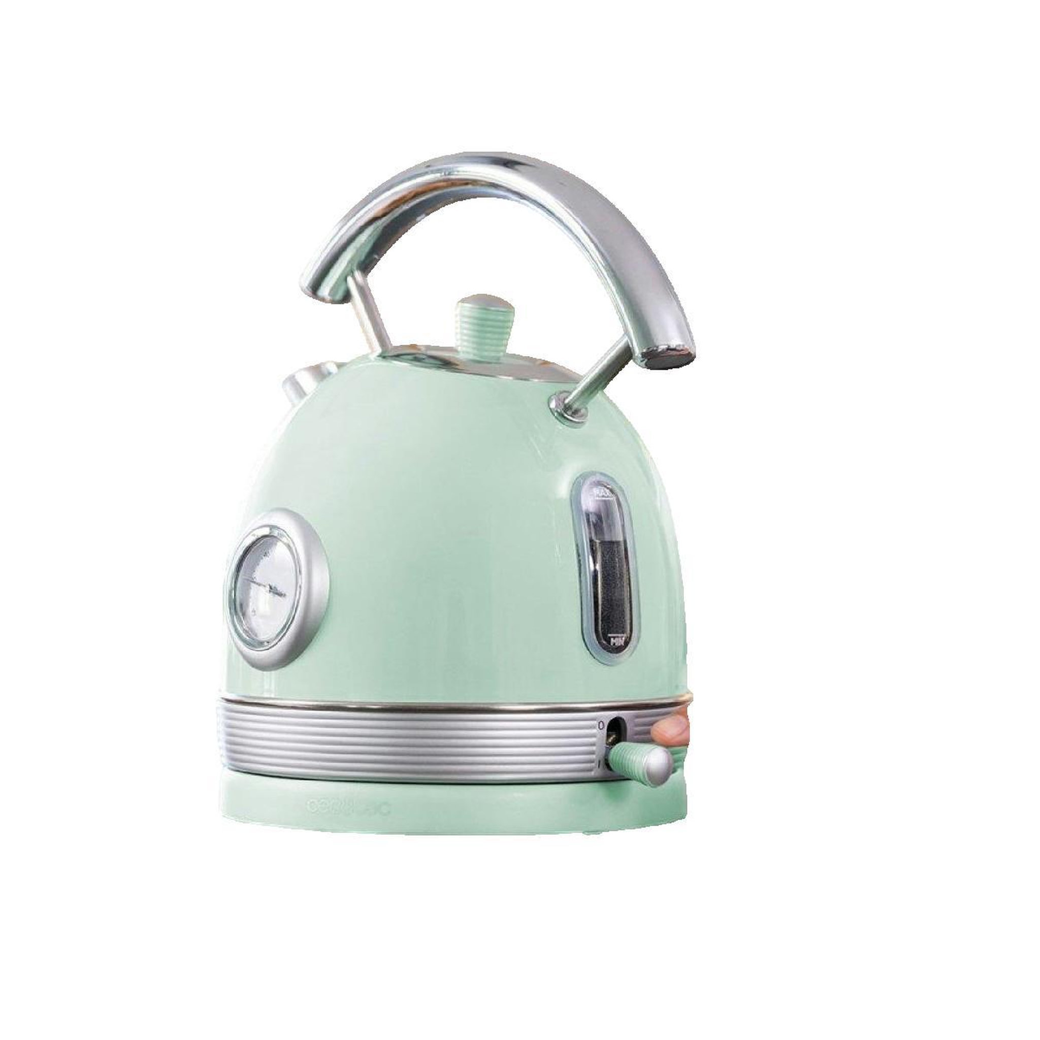 Voir la diapositive 3 : CECOTEC Bouilloire Cecotec ThermoSense 420 1,8 litre vert clair