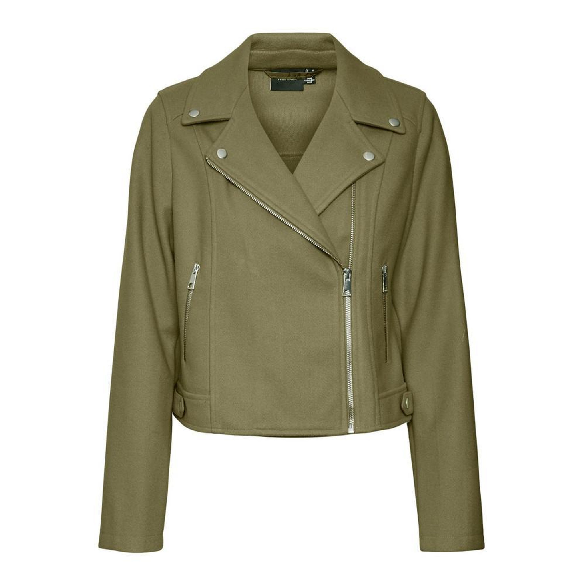 Vero Moda Veste Kaki Femme Vero Moda Biker. Coloris disponibles : Vert
