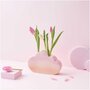 RICO DESIGN Vase en céramique nuage rose 25 cm