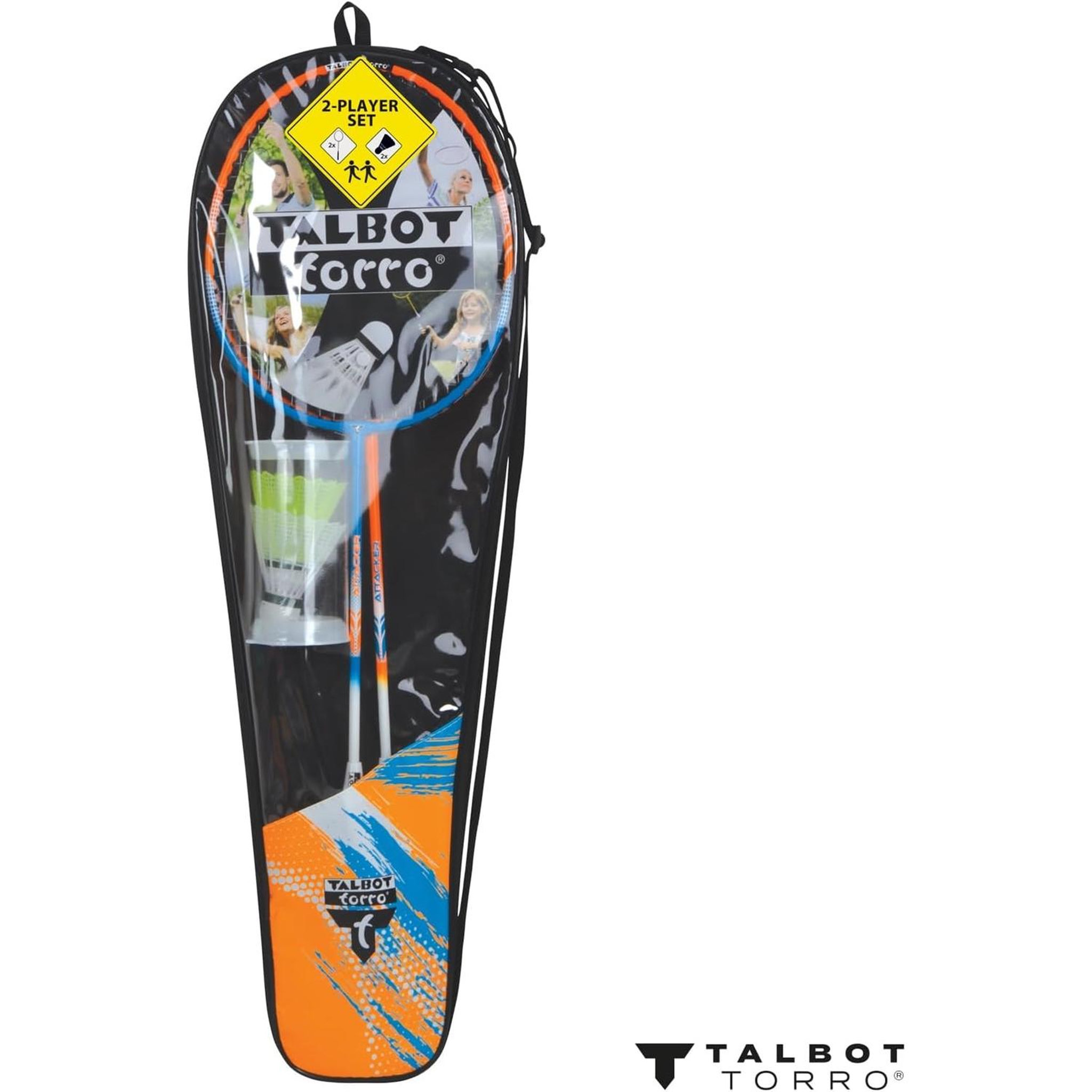 SCHILDKRÖT FUN SPORT Talbot Torro - Kit de Badminton 2 attackers