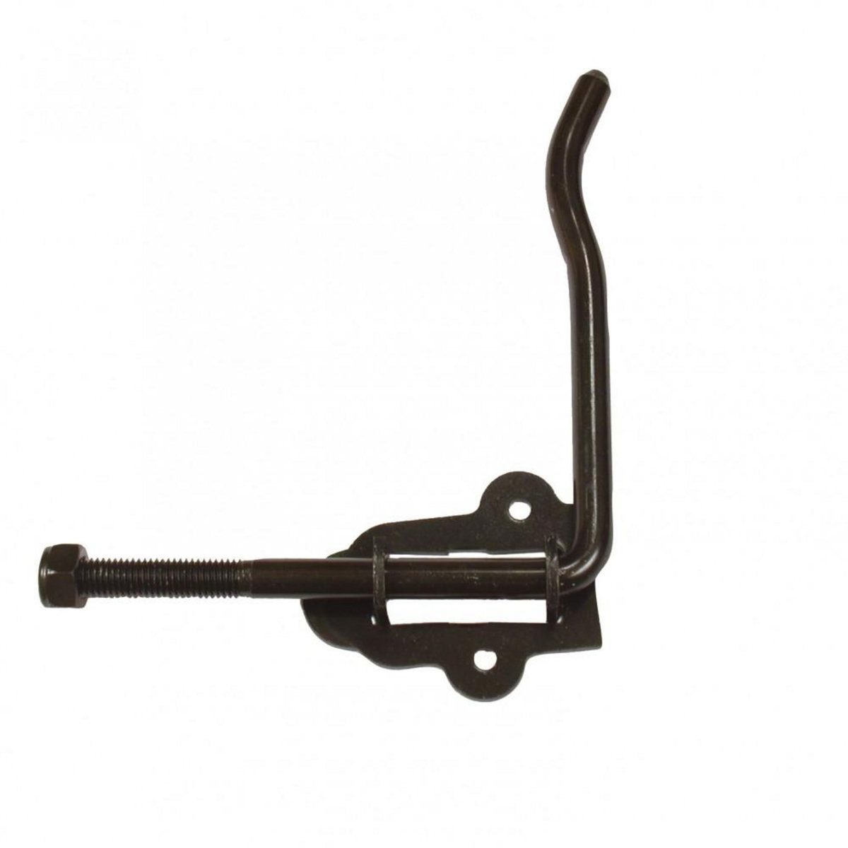 CENTRALE BRICO Lot de 2 arrêts à poignée acier époxy, H.40 x P.210 mm