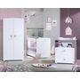 Voir la diapositive 7 : BABY PRICE Ensemble Lit bébé 60x120 cm + commode à langer NEW NAO