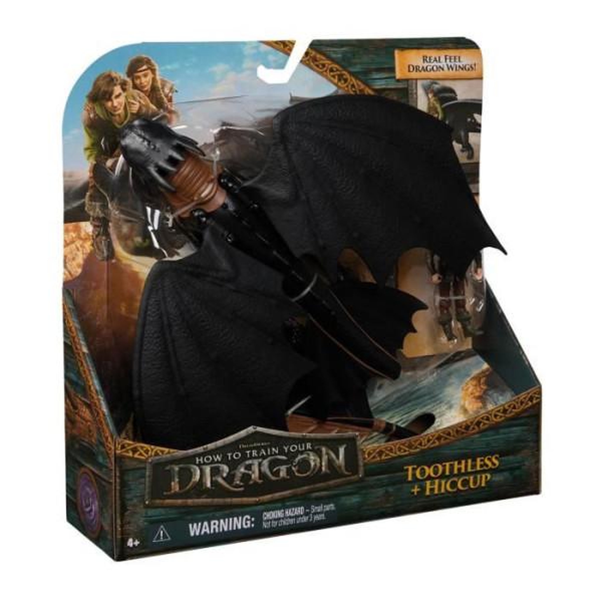 Voir la diapositive 6 : SPIN MASTER SPIN MASTER PACK DRAGON ET VIKING 25 CM KROKMOU Dragons Movie