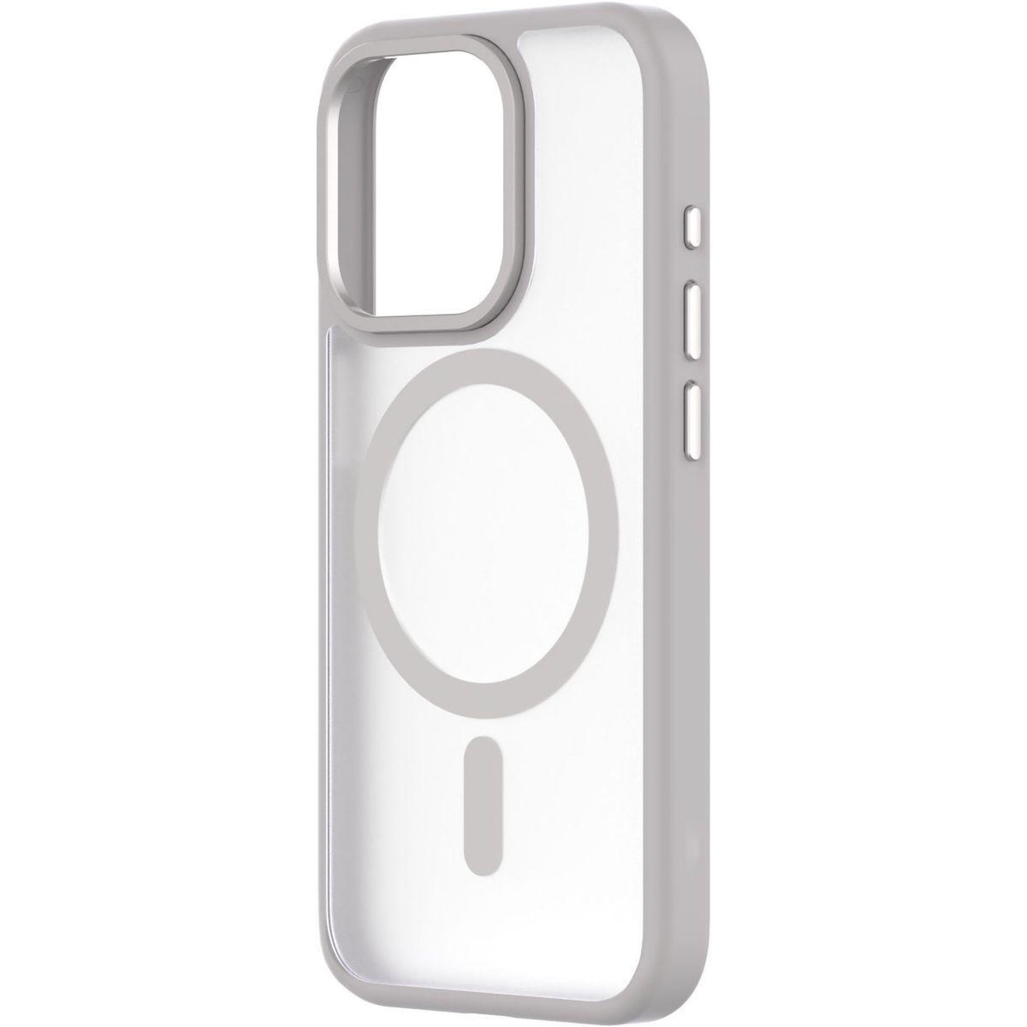 Voir la diapositive 1 : Qdos Coque bumper Iphone 15 Pro MagSafe Hybrid SNAP Blanc