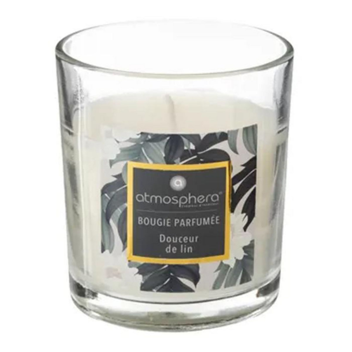 COMPTOIR DE LA BOUGIE Bougie Parfumée en Verre  Neda  110g Lin