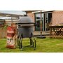 Voir la diapositive 5 : GRILL GURU Kamado GGO221 Original Large Basic gris sur chariot 47 cm