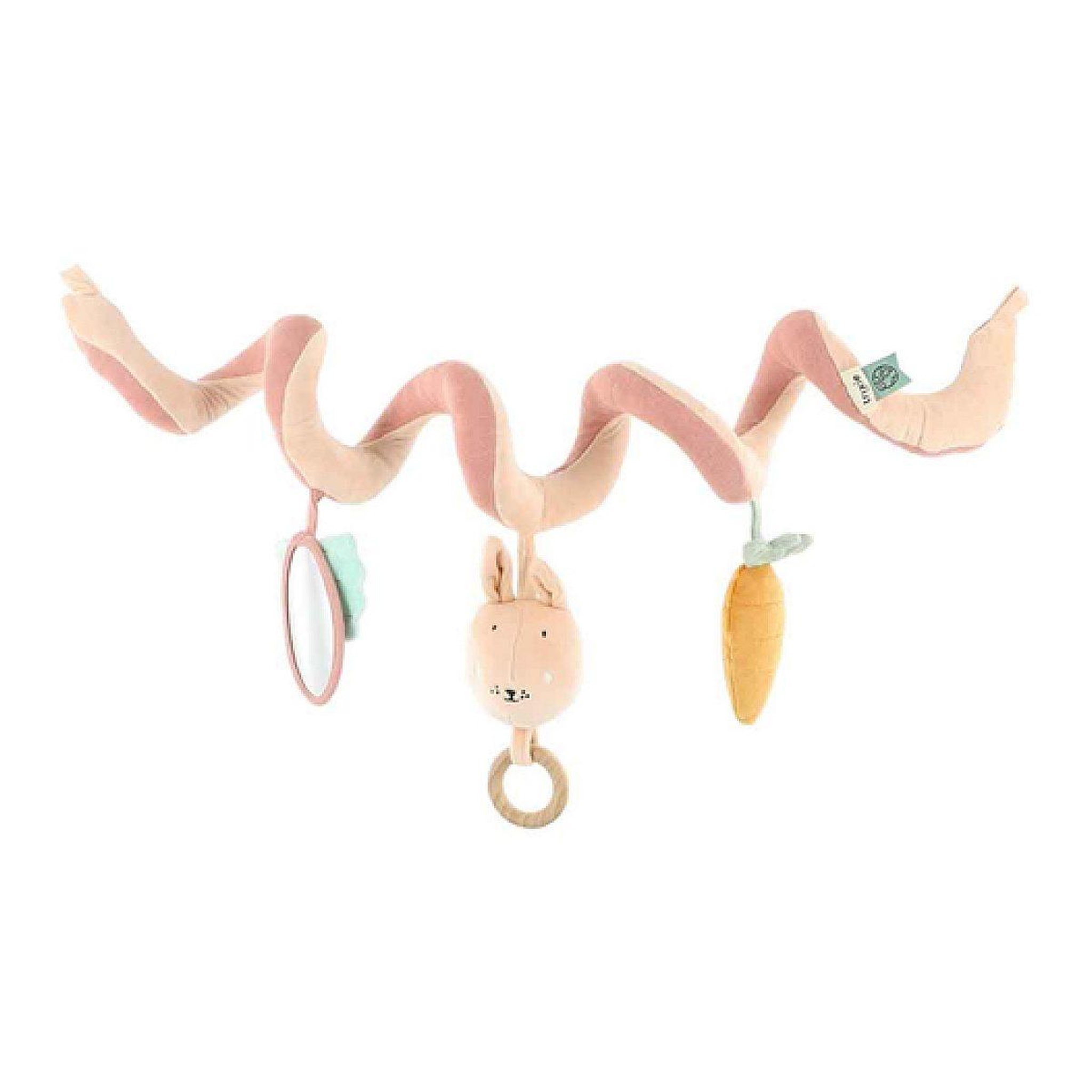Trixie Mrs. Rabbit spirale d activitees pour poussette