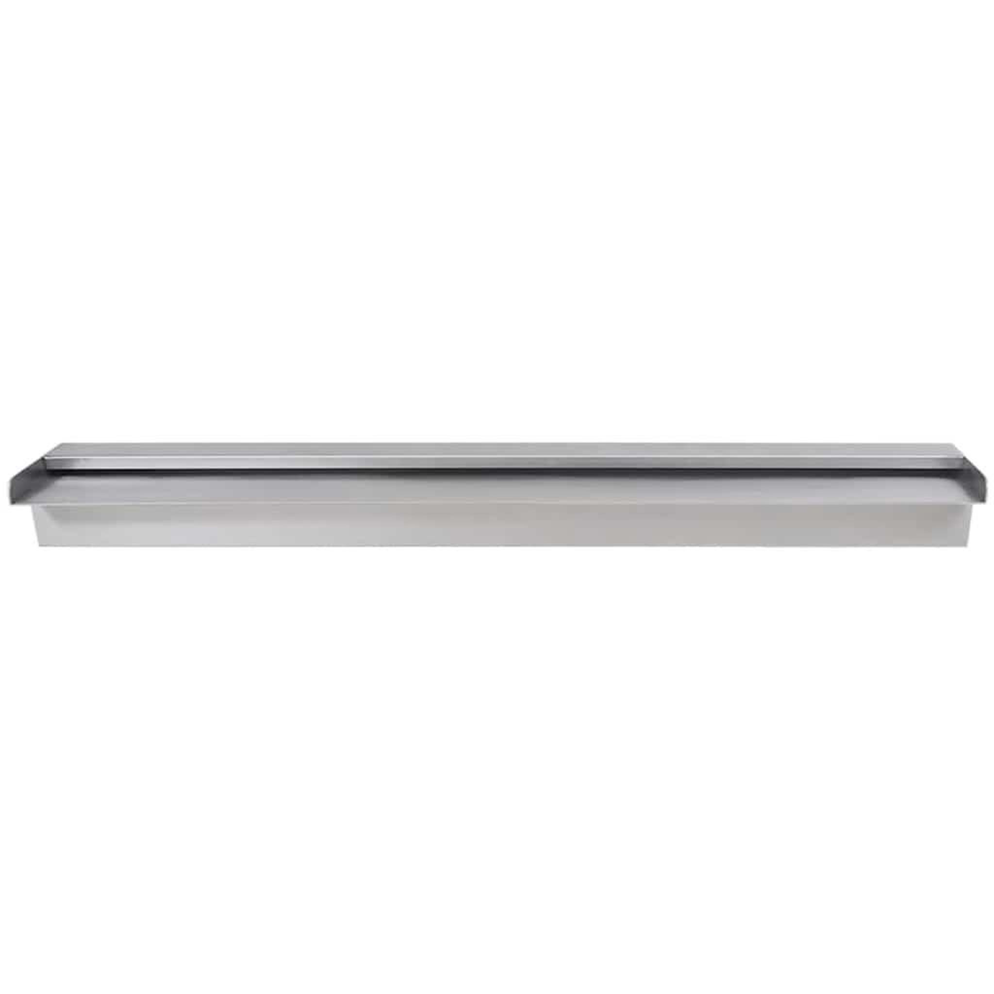 Voir la diapositive 3 : VIDAXL Lame d'eau rectangulaire pour piscine acier inoxydable 90 cm