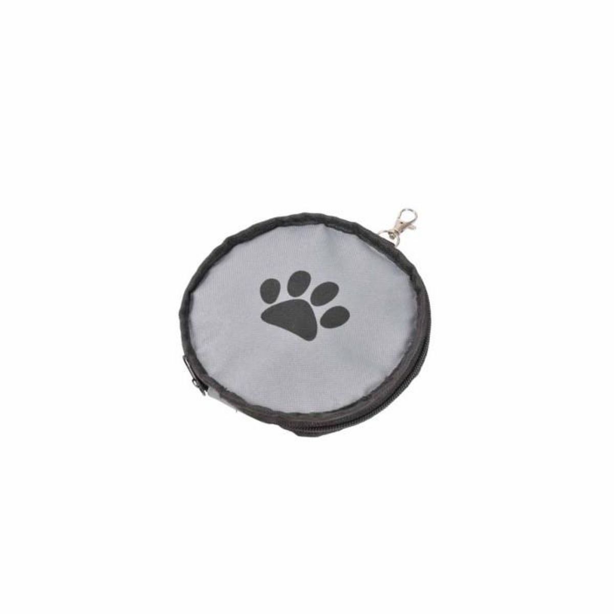 Paris Prix Lot de 2 Gamelles Chien & Chat  Voyage  14cm Gris