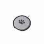 Voir la diapositive 2 : Paris Prix Lot de 2 Gamelles Chien & Chat  Voyage  14cm Gris