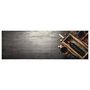 Voir la diapositive 2 : VIDAXL Tapis de cuisine lavable bouteille de vin 60x180 cm velours