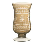 Paris Prix Vase Tige Étoile  Anastasia  22cm Greige