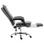 Voir la diapositive 5 : VIDAXL Chaise de bureau Anthracite Similicuir