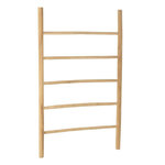 Paris Prix Échelle Déco en Teck  5 Marches  150cm Naturel