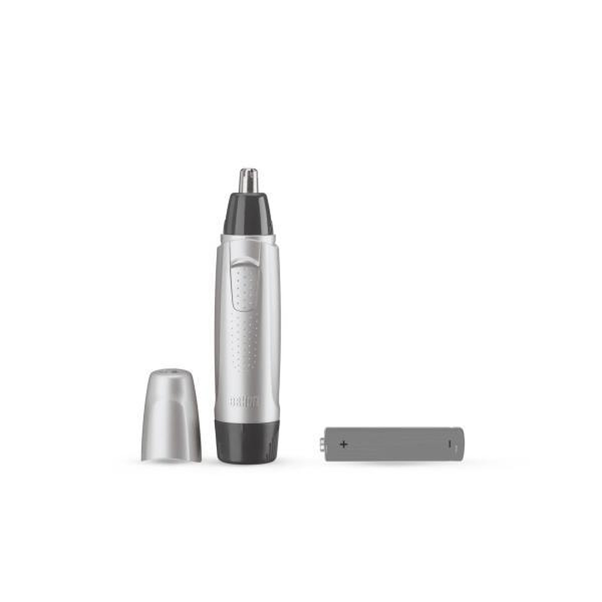 Voir la diapositive 2 : BRAUN Tondeuse Multifonctions  pour oreilles et nez - Braun EN10 - Gris - Autonomie 60 min - Sans fil