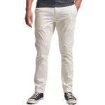 SUPERDRY Pantalon Chino  Homme Superdry Officers - W32. Coloris disponibles : Blanc