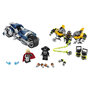 Voir la diapositive 2 : LEGO Super Héros Marvel 76142 - L'Attaque du Speeder Bike des Avengers 