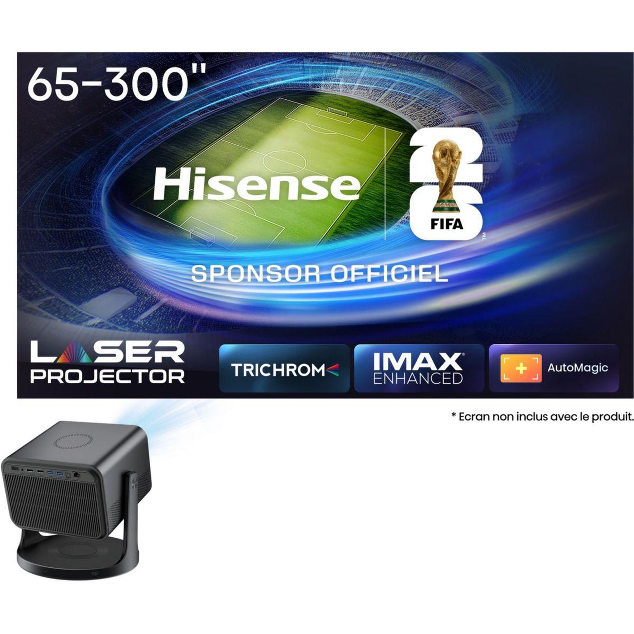 Hisense Vidéoprojecteur home cinéma laser c3