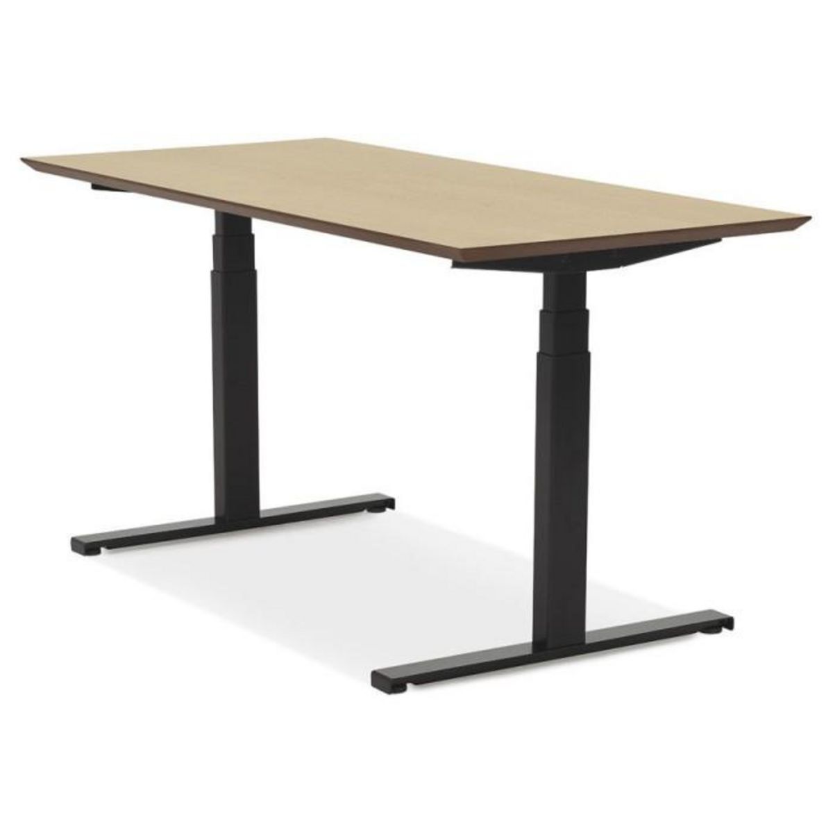 Paris Prix Bureau Électronique Ergonomique  Kio  150cm Chêne