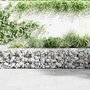 Voir la diapositive 4 : VIDAXL Mur a gabion avec couvercles Acier galvanise 900x50x50 cm